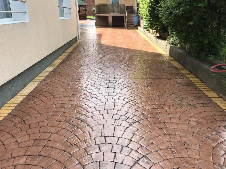 Beton amprentat Moinesti