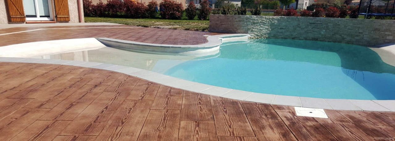 Beton amprentat Buzau